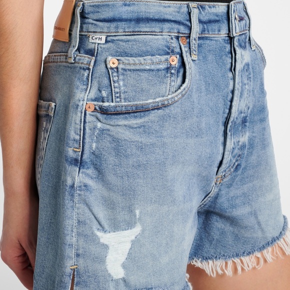 Citizens Of Humanity Light Blue Jean Shorts - Picture 2 of 2